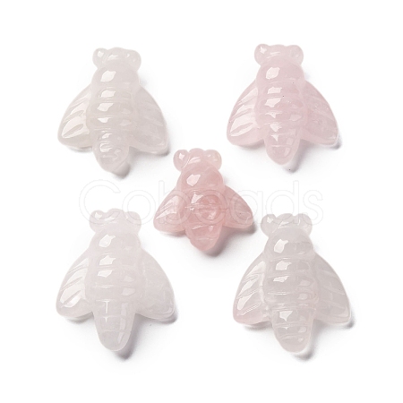 Natural Rose Quartz Display Decorations DJEW-P019-B01-1