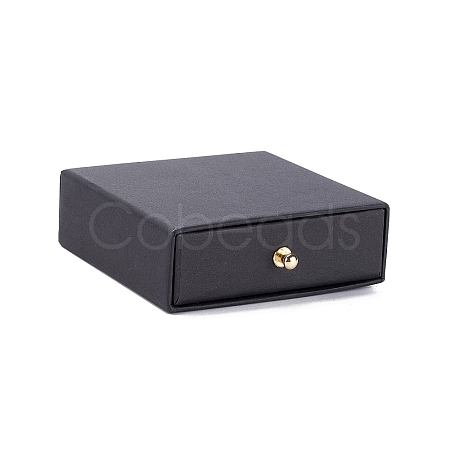Square Paper Drawer Jewelry Set Box CON-C011-03A-01-1