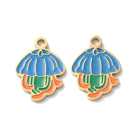 Ion Plating(IP) 304 Stainless Steel Pendants LS-STAS-C083-11G-01-1