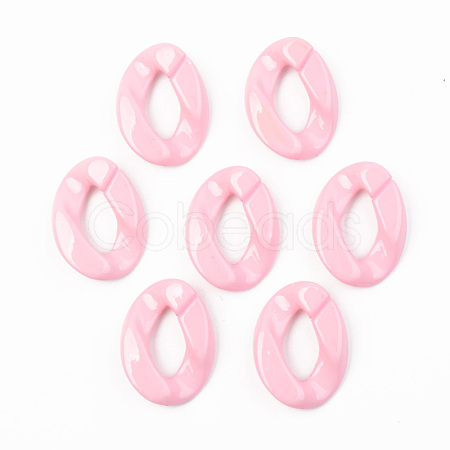 Opaque Acrylic Linking Rings OACR-T024-01-G01-1