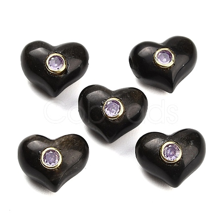 Natural Obsidian Beads GG-CBACC2B-03A-1
