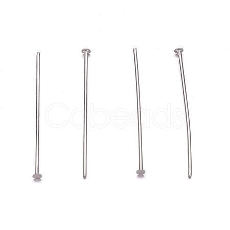 Tarnish Resistant 304 Stainless Steel Flat Head Pins STAS-H358-06C-1