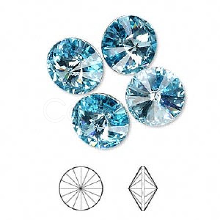 Austrian Crystal Rhinestone Cabochons X-1122-12mm-F202-1