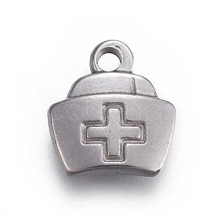 Tarnish Resistant 304 Stainless Steel Charms STAS-I117-03P-1