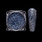 Laser Nail Art Glitter Powder, Starry Sky/Mirror Effect, Shiny Nail Decoration, Dodger Blue, Box: 30x30x16.5mm