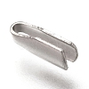 Tarnish Resistant 304 Stainless Steel Clamp Cord Ends STAS-P263-03E-P-1