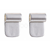 Brass Glue-on Flat Pad Bails X-KK-D519-B-S-3