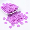 Acrylic Sewing Buttons BUTT-E076-A-08-3