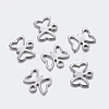 Tarnish Resistant 304 Stainless Steel Charms X-STAS-F159-34P-1