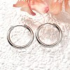304 Stainless Steel Hoop Earrings for Women EJEW-M068-15E-P-3