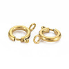 304 Stainless Steel Spring Ring Clasps STAS-N095-049G-2