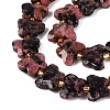 Natural Rhodonite Beads Strands G-N371-10A-05-4