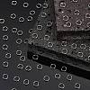 Tarnish Resistant Jewelry Findings Original Color Stainless Steel Split Rings X-STAS-E010-6x1mm-2-5