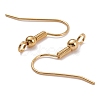 Brass Earring Hooks KK-F824-017G-3