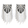 2Pcs Fashionable Tassel Epaulettes DIY-FH0008-89A-P-1