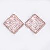 Polyester Woven Pendant Decorations WOVE-T008-05H-2