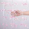 8Pcs Bowknot Polyester Satin Ribbon Party Decoration HJEW-OC00324-3