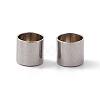 Tarnish Resistant 201 Stainless Steel Cord Ends STAS-G288-01F-P-2
