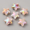 UV Platings Acrylic Beads OACR-TAC0003-06B-1