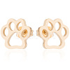 Stainless Steel Christmas Earrings with Reindeer ST2896260-1