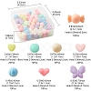 Rubberized Style Acrylic Beads SACR-FS0001-12-5