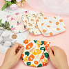 4pcs Mini Cloth Printed Multipurpose Shrapnel Makeup Bags Change Purse ABAG-GF0001-26-3