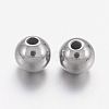 Non-Tarnish Stainless Steel Beads X-STAS-R033-4mm-2