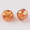 Round Transparent Colors Rainbow Glass Seed Beads X-SEED-A007-2mm-162C-2