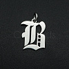 Non-Tarnish 304 Stainless Steel Pendants STAS-R111-JA565-B-1