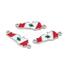 Alloy Enamel Connector Charms FIND-C019-37P-3