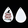 Spray Painted Iron Pendants IFIN-T016-69-3