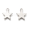 Non-Tarnish 201 Stainless Steel Charms STAS-B001-14B-P-2
