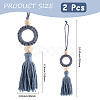 Cotton Woven Pendant Decorations AJEW-WH20054-012B-2