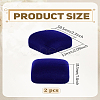 2Pcs Velvet Badge Storage Boxes CON-LP0001-88C-2