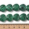 Synthetic Malachite Beads Strands G-A309-A19-01-4