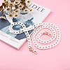 Opaque Acrylic Twist Chains Bag Handles AJEW-BA00077-01-5