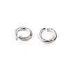 Brass Open Jump Rings KK-V007-004P-01-2