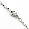 Tarnish Resistant Box Chain Necklace for Men LS-NJEW-F027-17-2mm-3