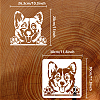 PET Hollow Out Drawing Painting Stencils DIY-WH0391-0229-2