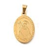 304 Stainless Steel Pendants STAS-K394-04G-08-1