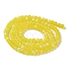 Imitation Jade Glass Beads Strands EGLA-YW0003-19B-14-3