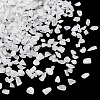Natural White Jade Chip Beads G-O103-16-5