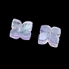 Dyed & Heated Glass Bead Caps GLAA-Z019-01E-2