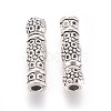 Tibetan Style Alloy Tube Beads LF0658Y-2