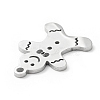 Non-Tarnish 201 Stainless Steel Pendants STAS-E157-02P-3