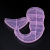 Mermaid Plastic Bead Storage Containers X-CON-Q023-10A-2