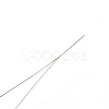 Iron Big Eye Beading Needles TOOL-N006-02-4