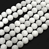 Natural Malaysia Jade Beads Strands G-A152-G-8mm-1