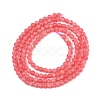 Dyed Synthetic Rhodochrosite Beads Strands GG-CBA0389-A03-2mm-3