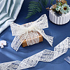 10Yards Polyester Embroidery Mesh Flower Lace Ribbon OCOR-GF0005-41B-4